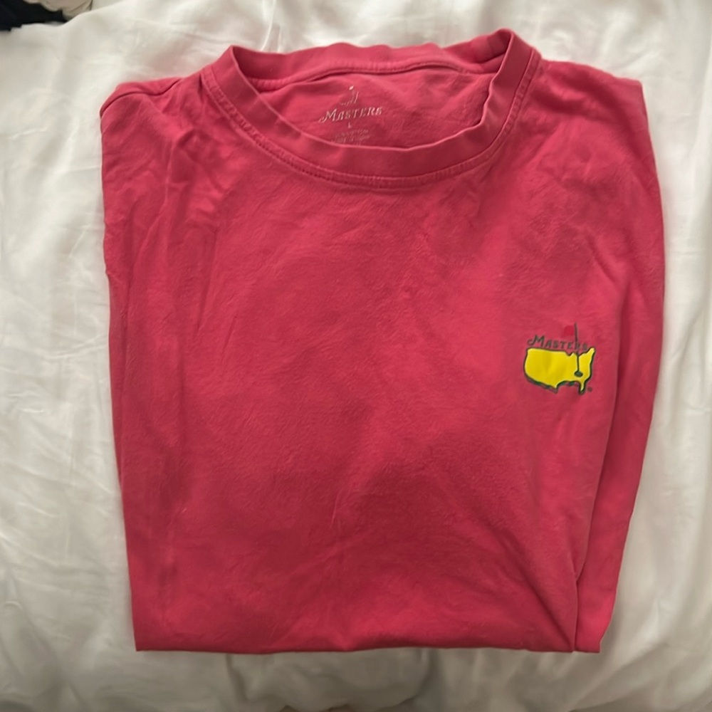 Masters pink tee shirt